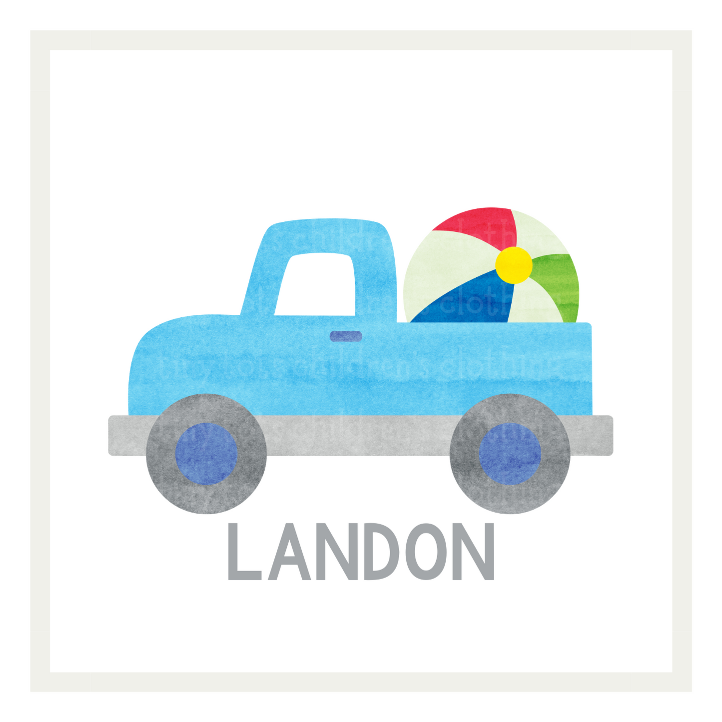 Beach Ball Truck