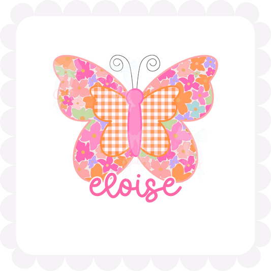 Patchwork Summer Butterfly