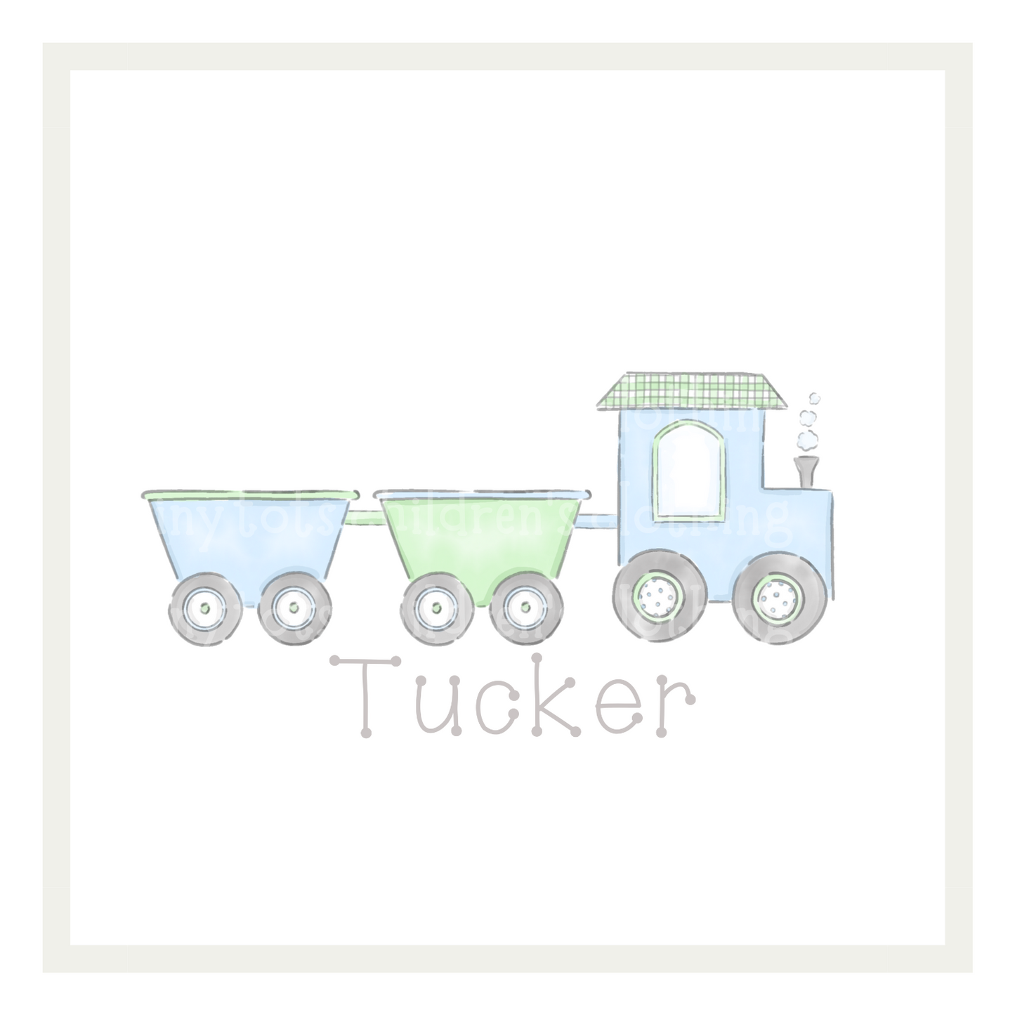 Green & Blue: Train