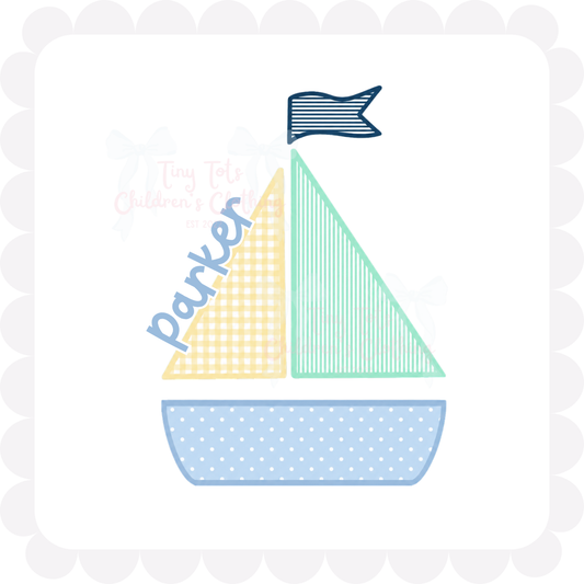 Pattern Sailboat