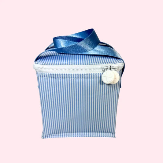 Lunch Square - Blue Stripe