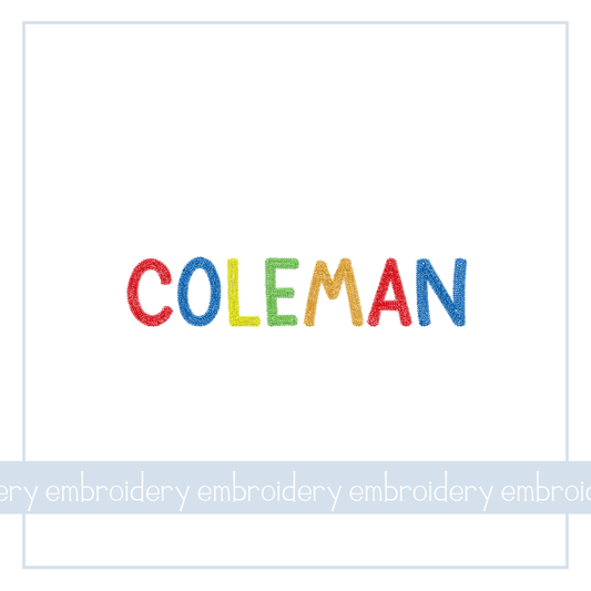 Thick & Colorful - EMB