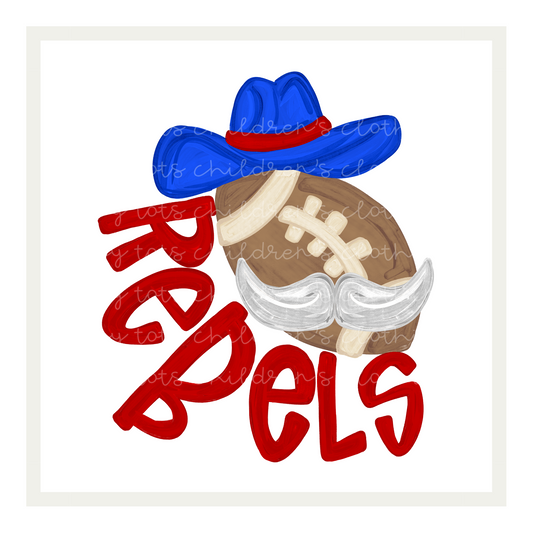 Ole Miss - Rebels Doodle Drawing