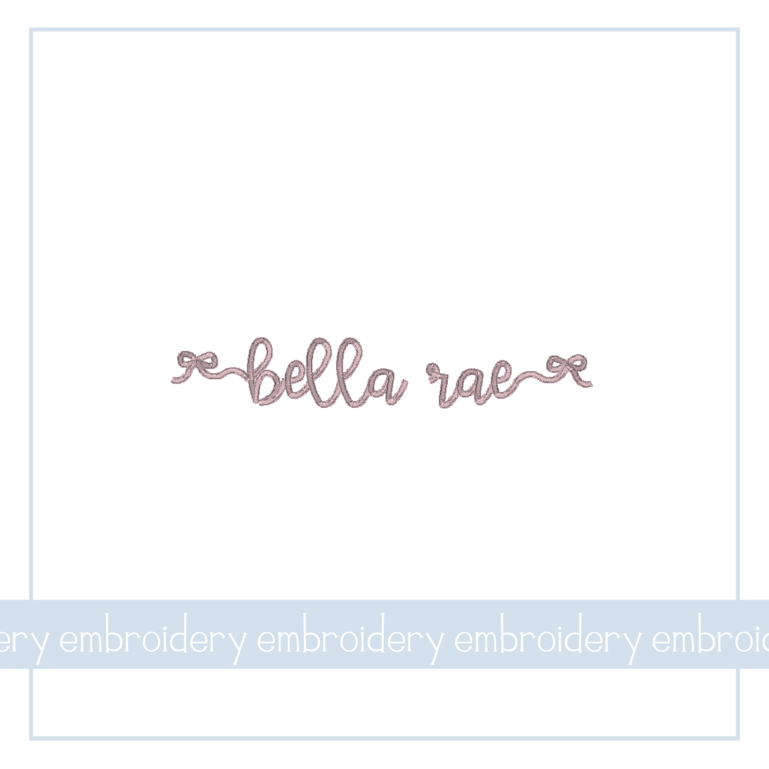 Bowtiful Script - EMB