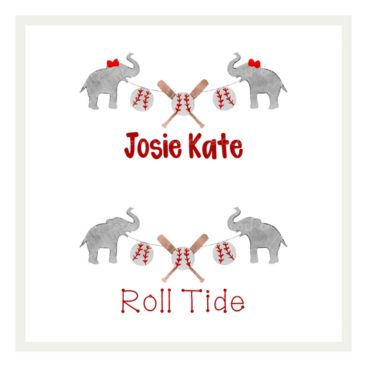 Crimson Tide Baseball Banners