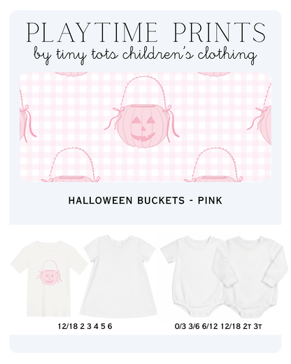 Halloween Buckets (Pink) - Playtime Prints 4
