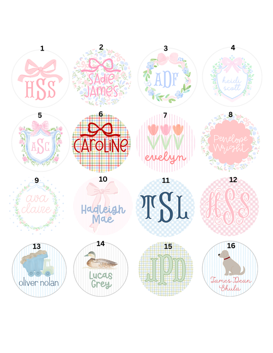 Back to School - BAG TAGS