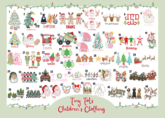 Christmas Sublimation Designs