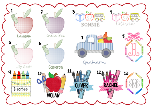 Giggles & Glue Sticks - Back To School Collection