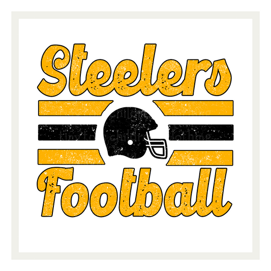 Steelers Football Retro