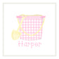 Gingham Sand Buckets (Options)