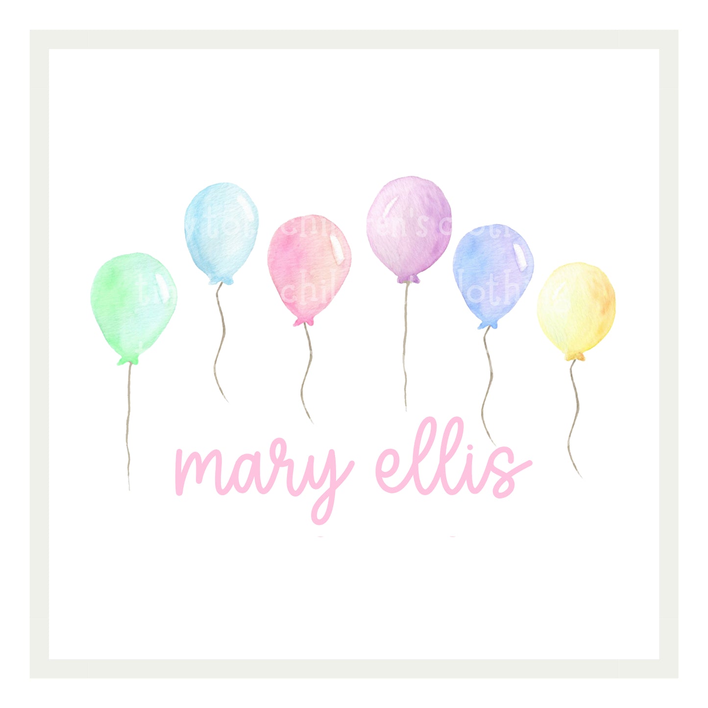 Birthday Balloons