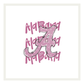 Alabama - Pink Doodle