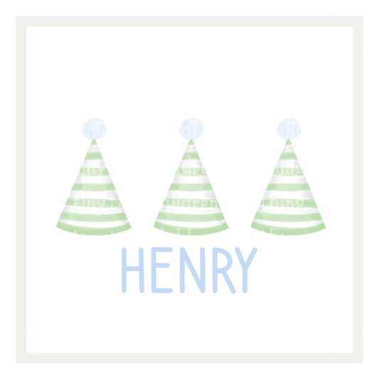 Party Hat Trio