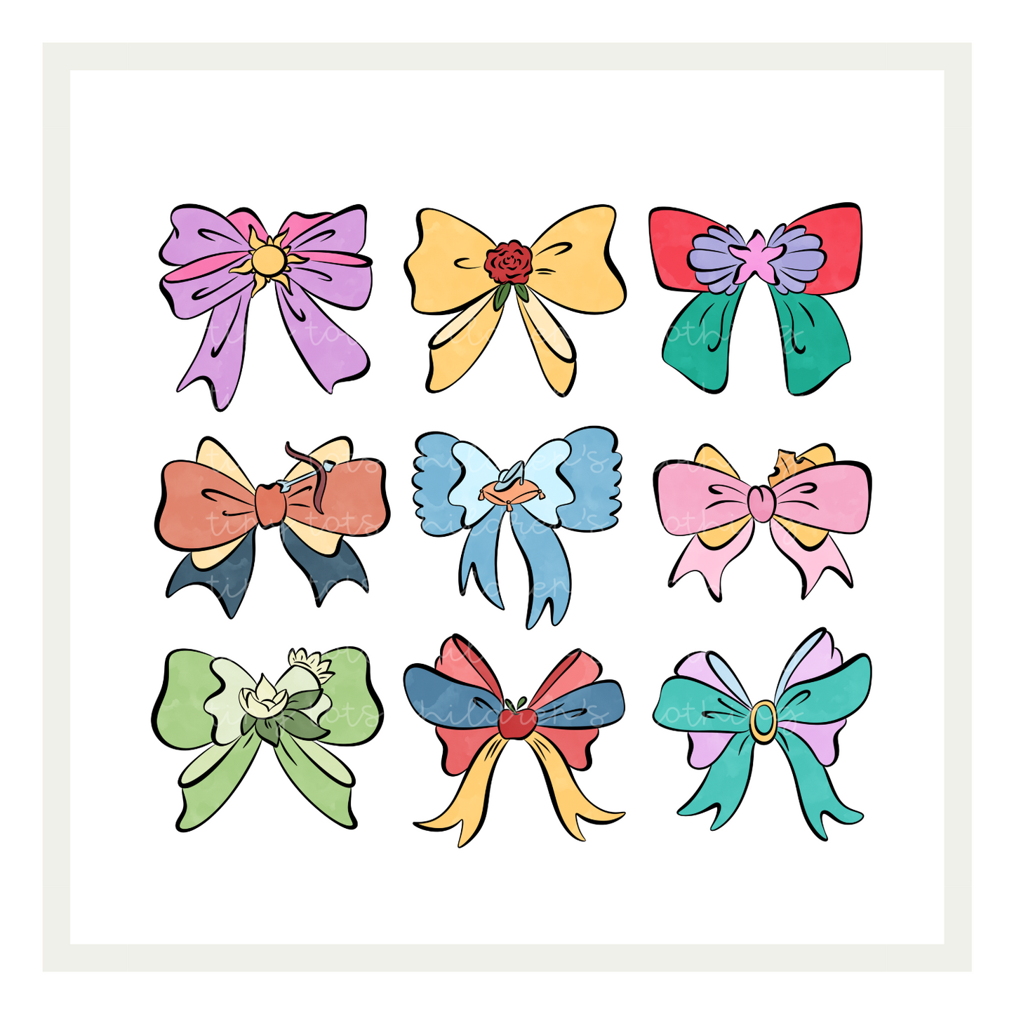 Princess Bows