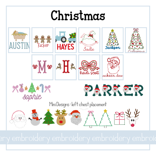 Christmas - EMB
