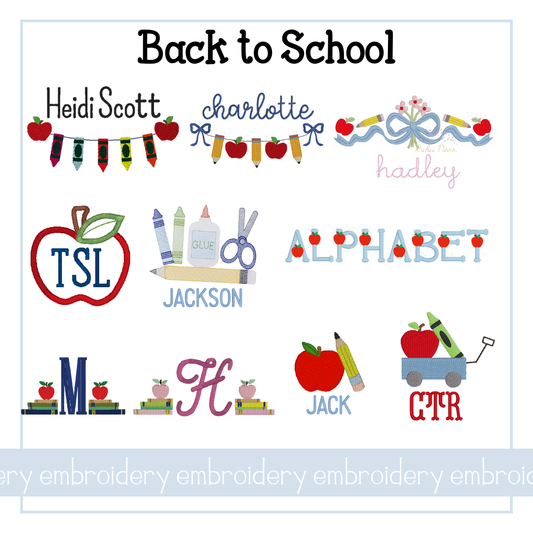 Back To School - EMB