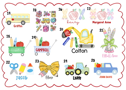 Giggles & Glue Sticks - Back To School Collection