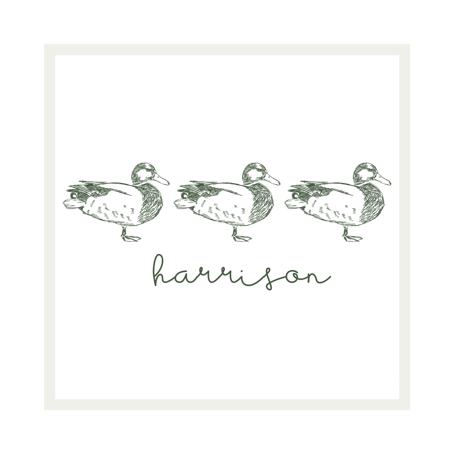 Sketch Duck Trio