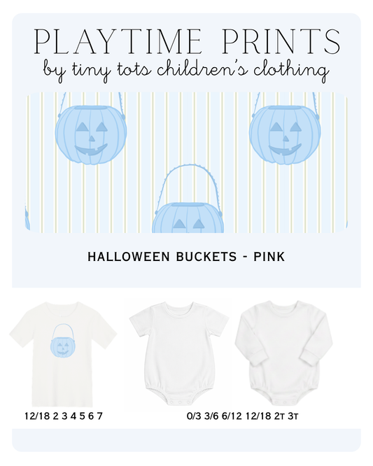 Halloween Buckets (Blue) - Playtime Prints 4