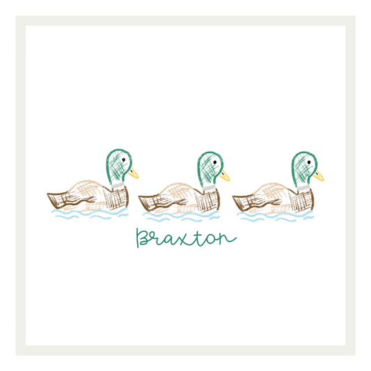 Sketchy Duck Trio