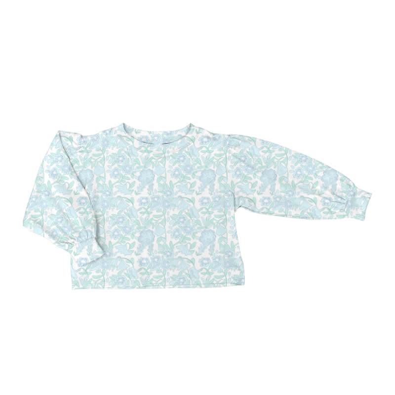 Long Sleeve Bubble Sleeve Top