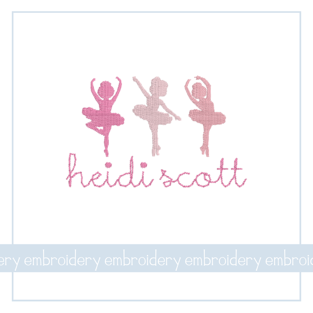Dancer Trio- EMB