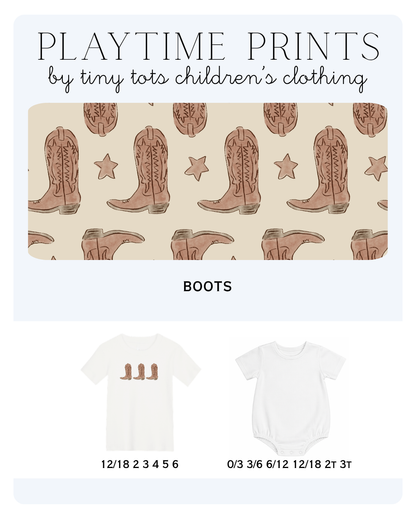 Boots - Playtime Prints 4