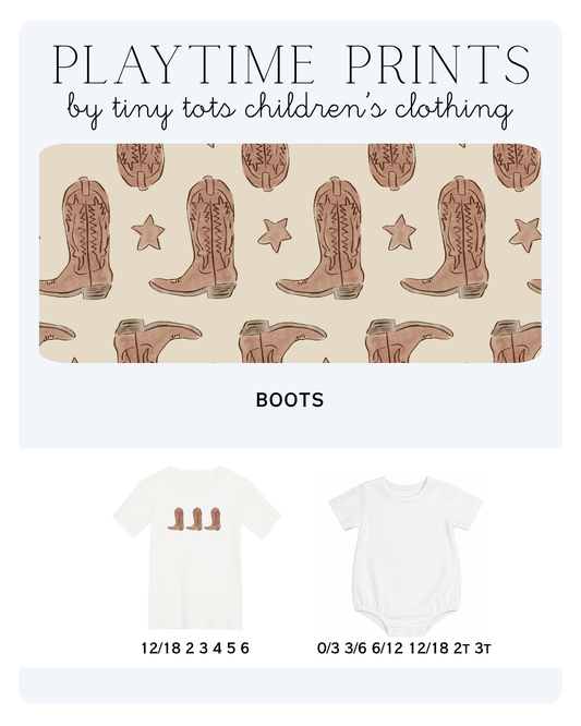 Boots - Playtime Prints 4