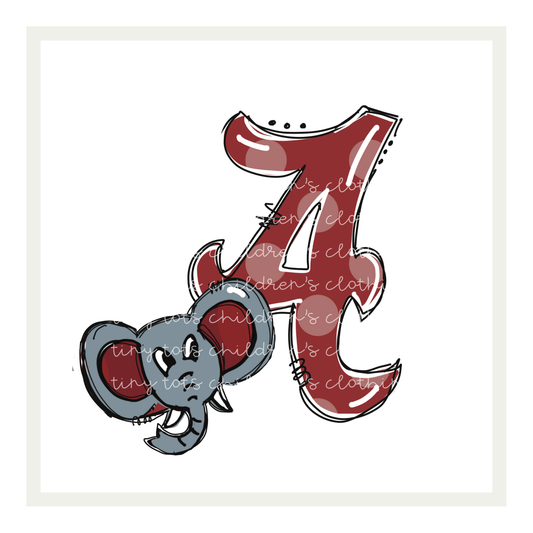 Alabama - Doodle A