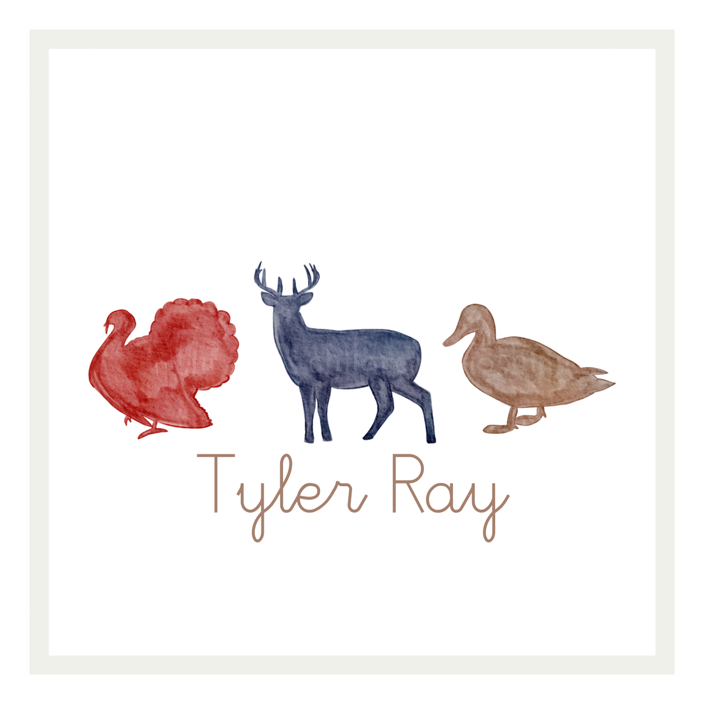 Painted Hunting Trio