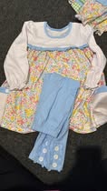 Floral Dotty Legging Set 7/8