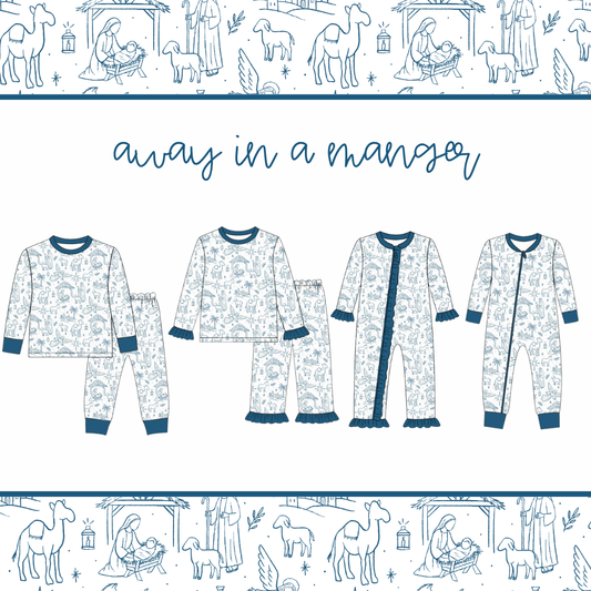 Christmas Pajamas: Away in a Manger