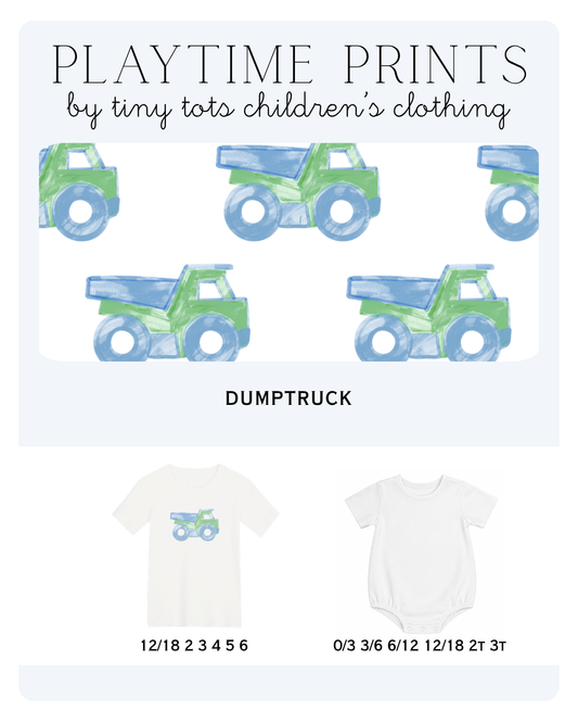 Dumptruck - Playtime Prints 4