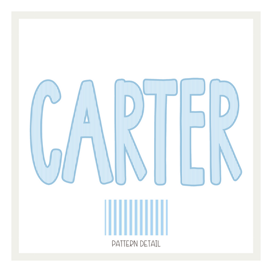Name Designs: Carter