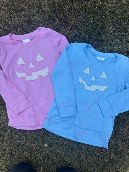Jack O Lantern Applique Pullover