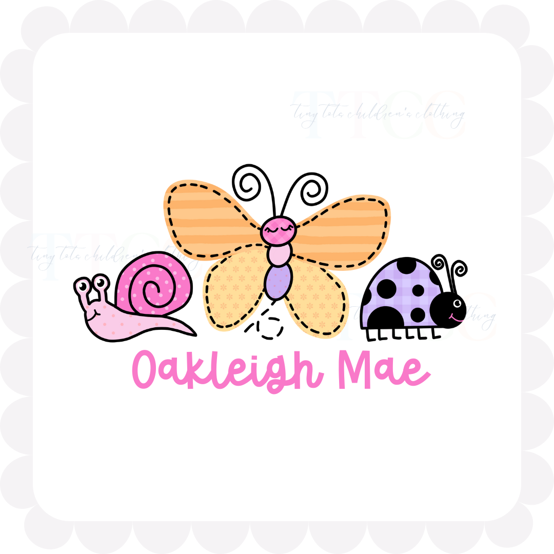 Girlie Garden Bugs