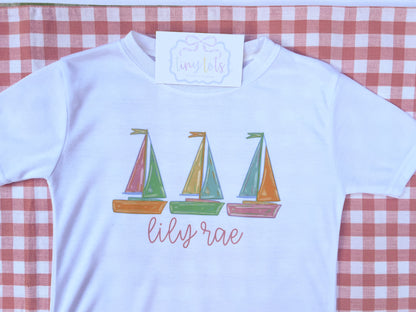 Sail Boat Trio