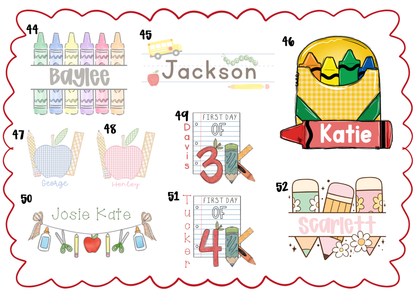 Giggles & Glue Sticks - Back To School Collection