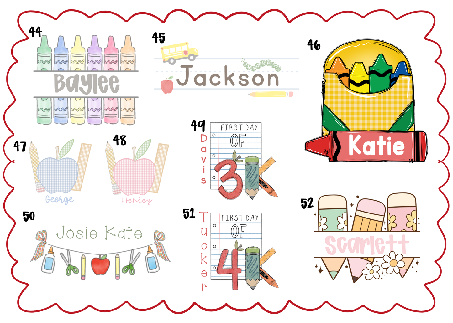 Giggles & Glue Sticks - Back To School Collection