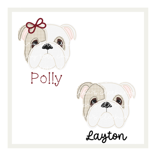 Gingham Bulldog