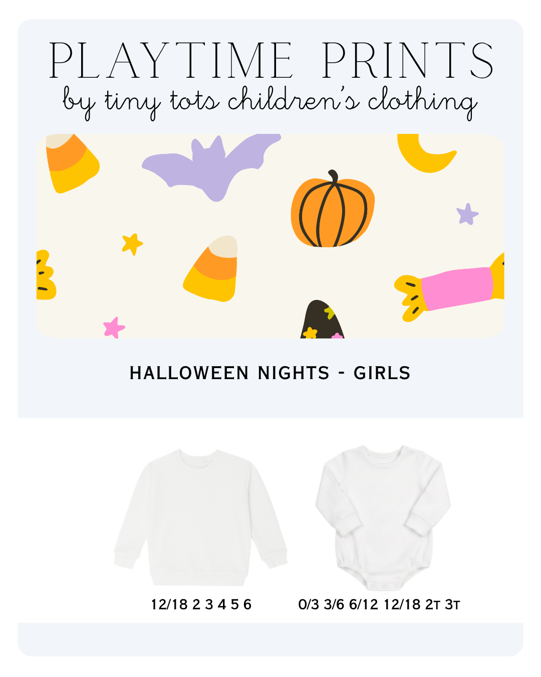 Halloween Nights (girls) - Playtime Prints 4