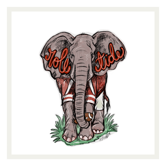 Alabama - A with Elephant