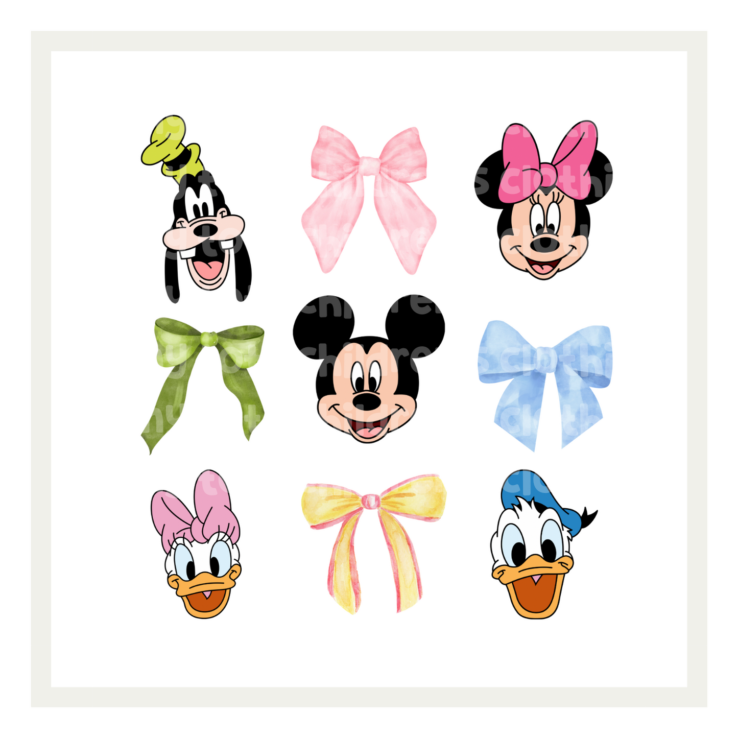 Characters & Bows