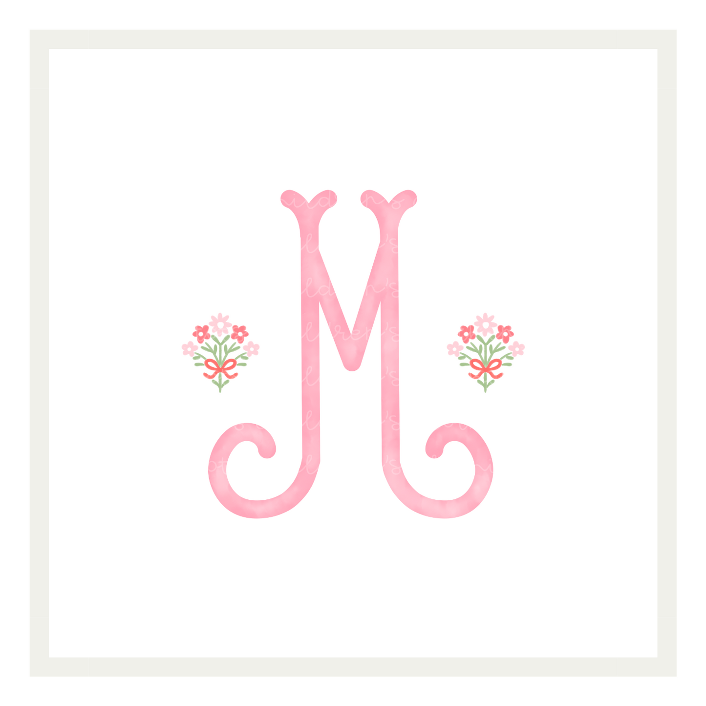 Sweet Floral Mono