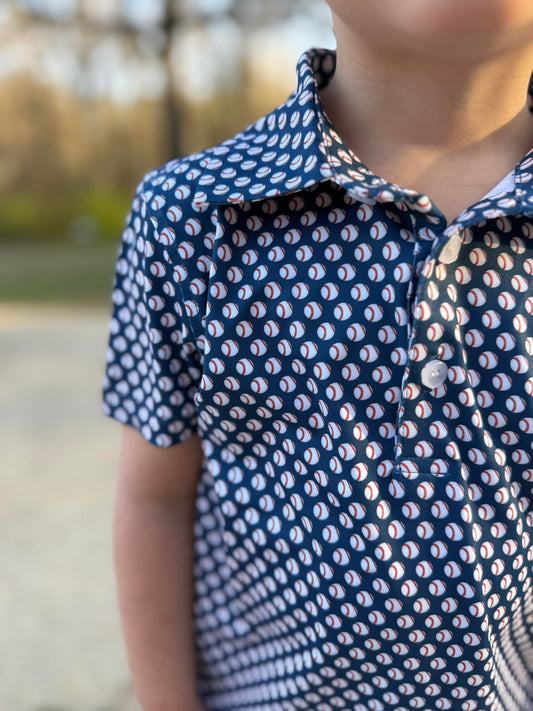 BASEBALL Performance Polo