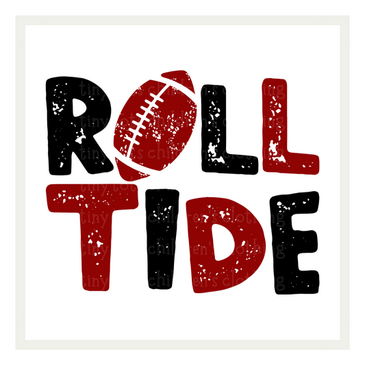 Alabama - Black/Red Roll Tide