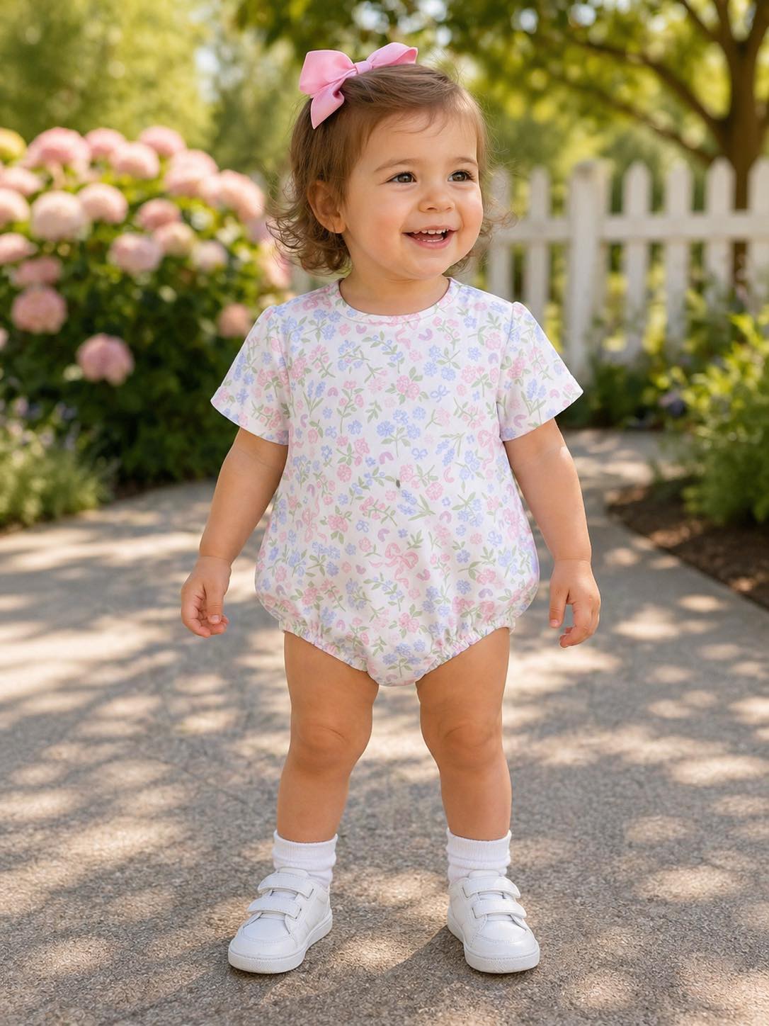 RTS Floral & Bows Playtime Print