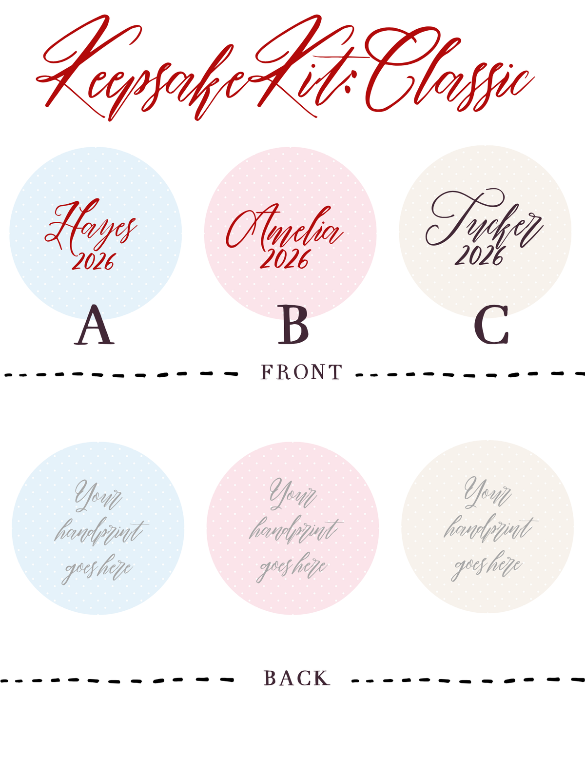 Keepsake Ornament Kit
