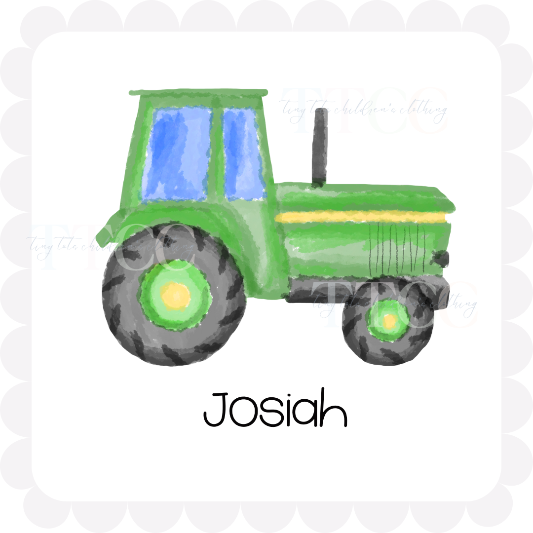 Painted Tractor